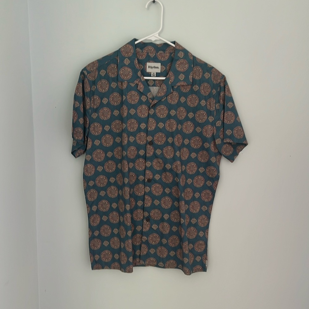 Rhythm short sleeve button down
